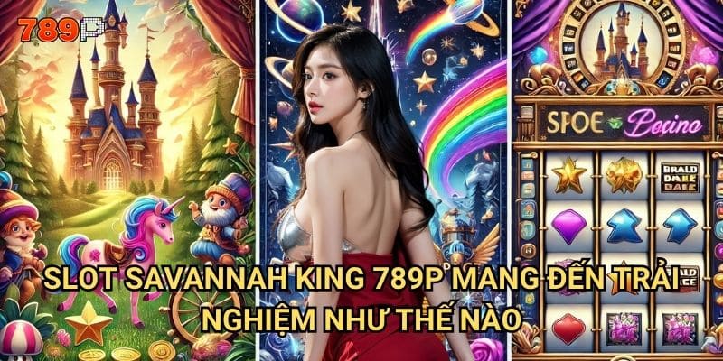 Slot Savannah King 789p có thực sự là vua của thảo nguyên châu Phi? 2 Slot Savannah King 789p mang đến trải nghiệm như thế nào?